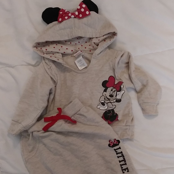 minnie mouse sweat suit